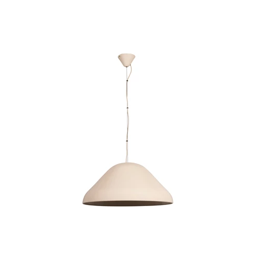 Lucide ANDRES - Suspension - Ø 56 cm - 1xE27 - Crème | Vibes - éteint